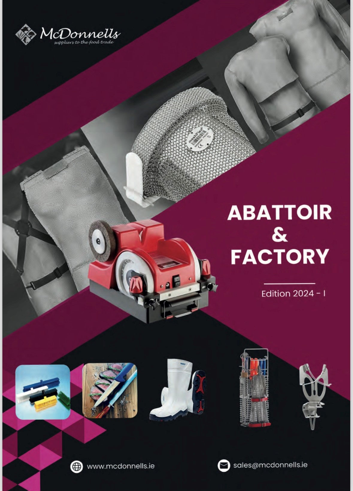 Exciting News McDonnell's New Abattoir and Factory Catalogue is now a