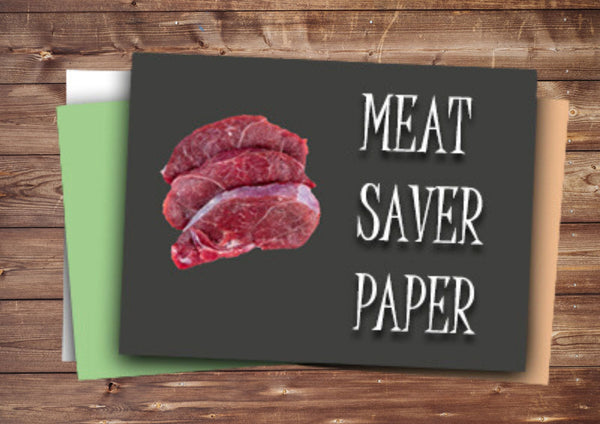 Black Meat Saver Paper   250 x 375mm