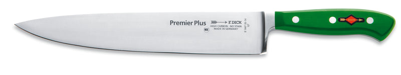 F Dick Premier Plus Chefs Knife - 10" GREEN ONLY
