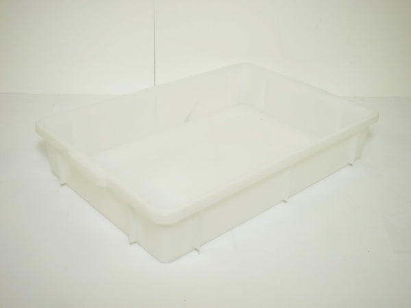 White Stackable Solid Containers 60mm