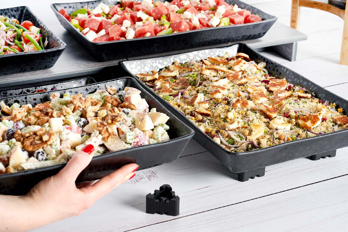 Sandwich Riser Display Peak Modular Riser - Taking your Food Display to New Heights