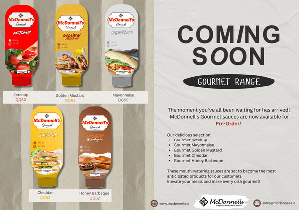 Introducing McDonnell's Gourmet Sauces