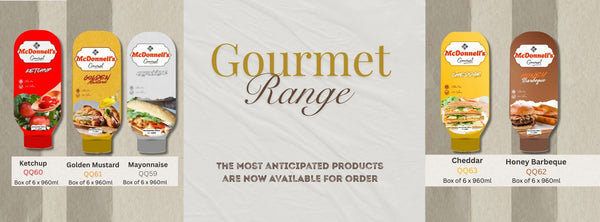 McDonnells Gourmet Sauces Are Available to Order Now