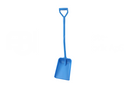 One Piece shovel 270 x 340 x1120 mm, short handle (BLACK/RED/BLUE/GREEN/BROWN)