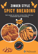 Zinger Style Spicy Breading Coating 10kg (Short Dated Expiry Oct 2025)