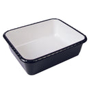 Dalebrook Melamine Azteca Gastronorm 325x265x100m BLACK/WHITE