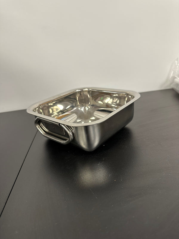 Stainless Steel Square Balti Dish 6 Inches