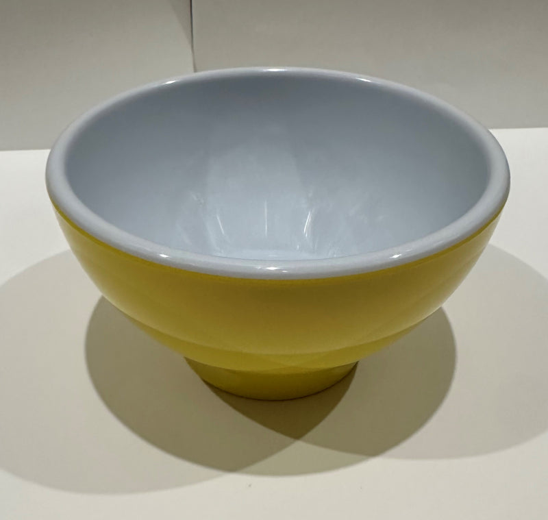 Dalebrook Melamine Bowl Yellow/White (520ml)