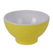 Dalebrook Melamine Bowl Yellow/White (520ml)