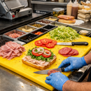 Plastic (Polypropylene) Chopping Board (12 inch x 18 Inch x 1/2 Inch) Various Colours)