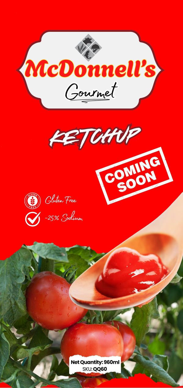 McDonnells Gourmet Ketchup (Box of 6 x 960ml)