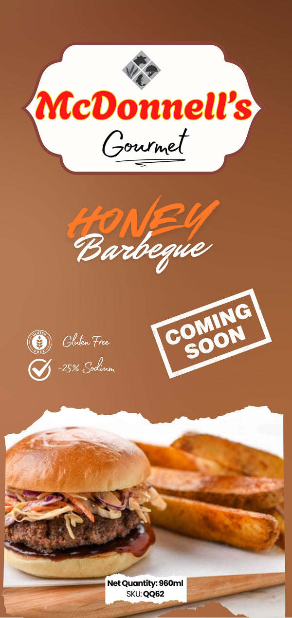 McDonnells Gourmet Honey Barbeque (Box of 6 x 960ml)