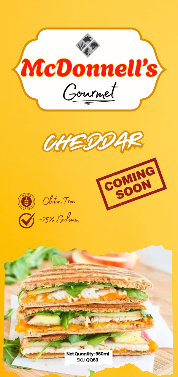 McDonnells Gourmet Cheddar (Box of 6 x 960ml)