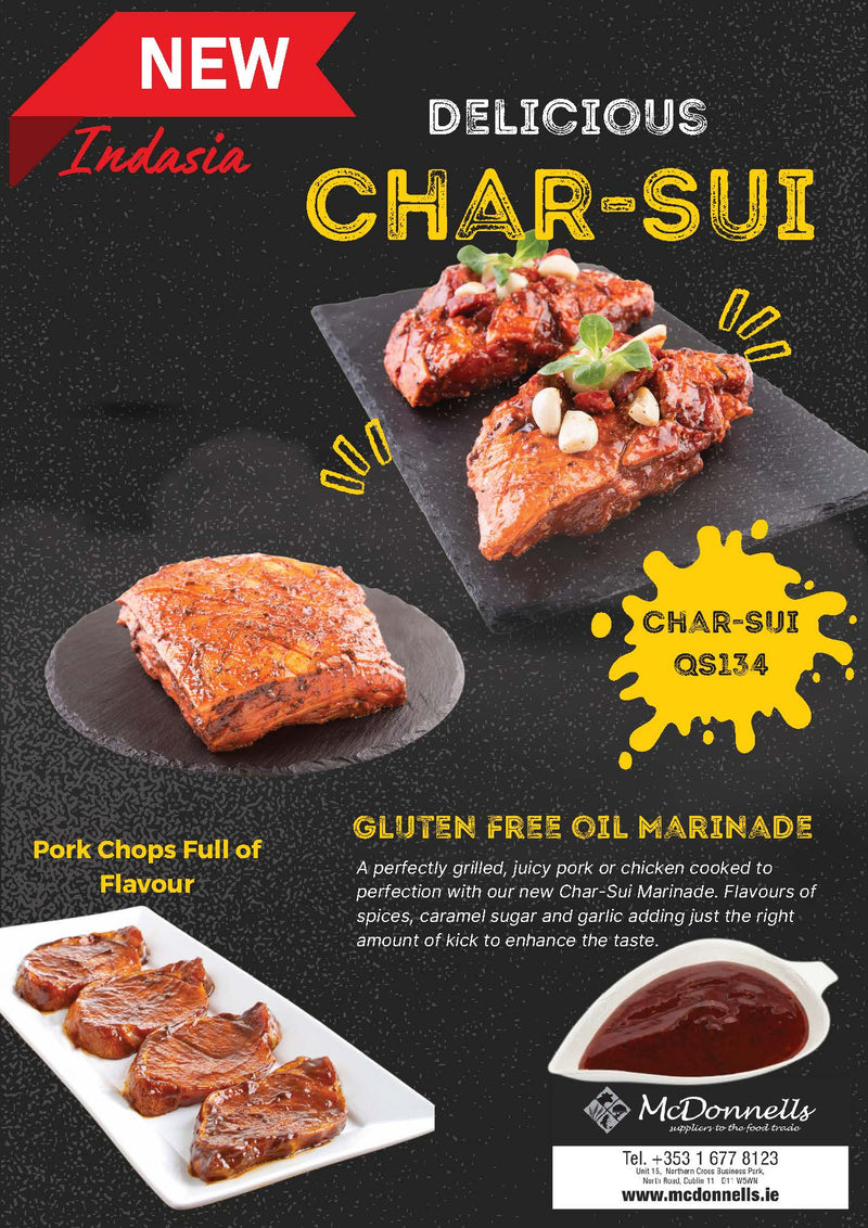 Indasia Char Sui Oil Marinade (Box of 4 x 2.8kg)