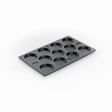 Egg Oven Tray - AMT 1/1Gn Lotan Coated Non Stick Mould Tray - 11 Moulds.