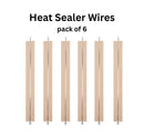 Heat Sealer Wires (Pack of 6)