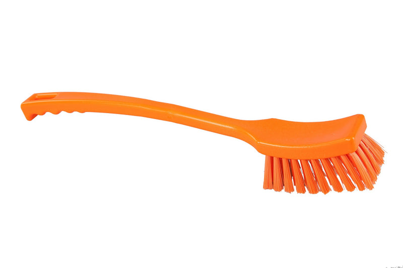 orange long utility brush 410 x 45 mm, Polyester PBT 0.30