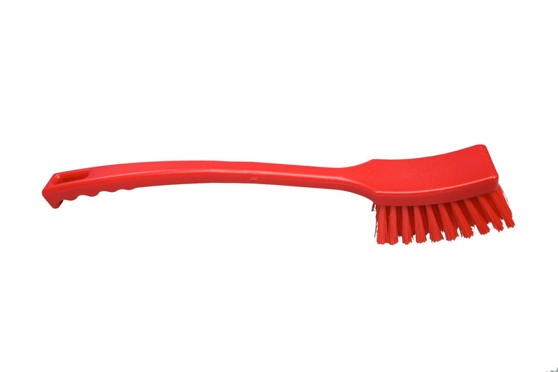 red long utility brush 410 x 45 mm, Polyester PBT 0.30