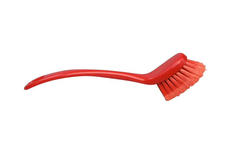 red Item number: 10467-2 dish washing brush 225 x 35 mm, Polyester PBT 0.30, flagged