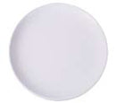 Dalebrook Melamine Oslo Plate 400mm WHITE