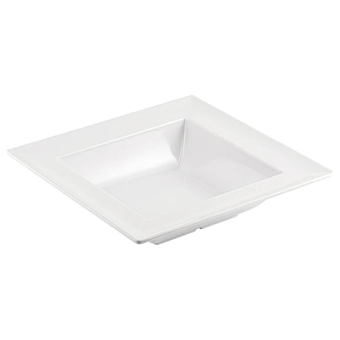 Dalebrook Melamine Square Dover Dish 250x250x60mm 1L WHITE