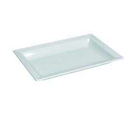 Dalebrook Melamine Dover Classico Tray 250x165x30mm (500ml) WHITE