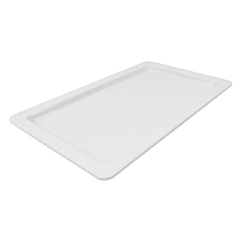 Dalebrook Melamine 1/1 Size Gastronorm Serving Display Shallow Tray 1.8Ltr WHITE