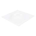 Dalebrook Square Zest Insert (500ml) (w/sf) White Melamine 200x200x40mm