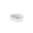 Dalebrook Melamine Small Crescent Dish 180x60mm 0.9L WHITE