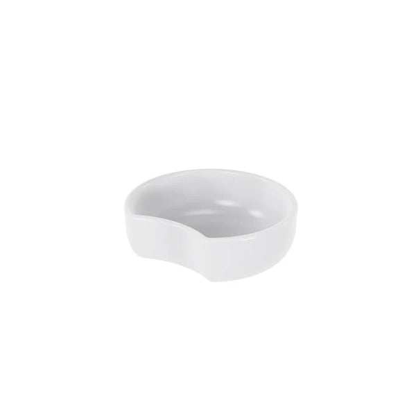 Dalebrook Melamine Small Crescent Dish 180x60mm 0.9L WHITE