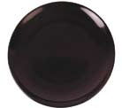 Dalebrook Melamine Oslo Plate 400mm BLACK