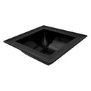 Dalebrook Black Melamine Square Dover Dish 250x250x90mm 2L