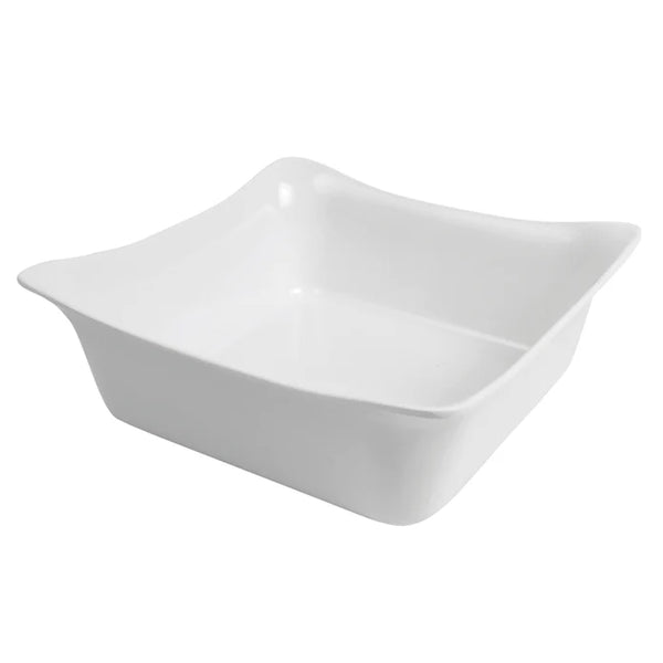 Dalebrook Melamine Square Fleur Crock 2.5L WHITE