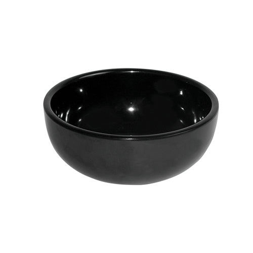 Dalebrook Melamine Small Low Bowl 150x65mm BLACK