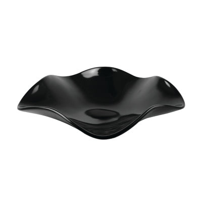 Dalebrook Melamine Wavy Bowl 320x80mm BLACK