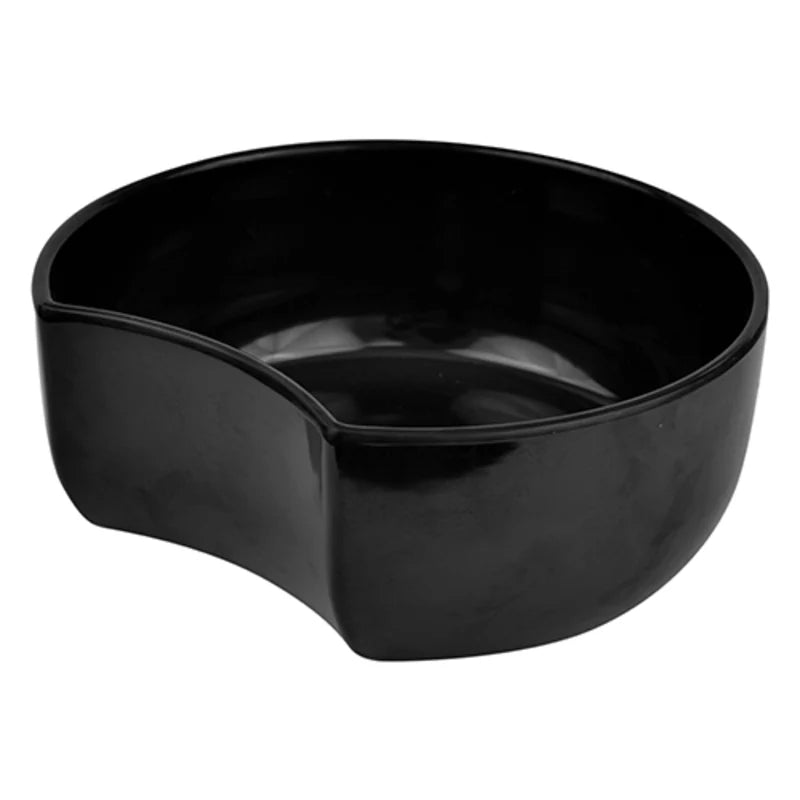 Dalebrook Melamine Cresent Dish 3.9L BLACK