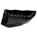 Dalebrook Melamine Deep Curved Wavy Platter 374x269x60mm BLACK