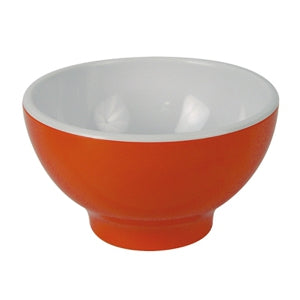 Dalebrook Melamine Bowl Orange/White (520ml)