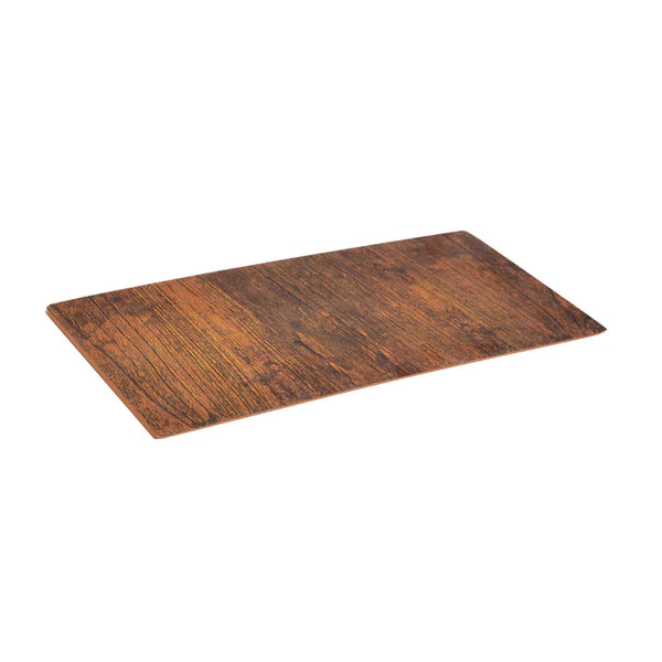 Dalebrook Rustic Wood 1/3 size Melamine Tray w/sf