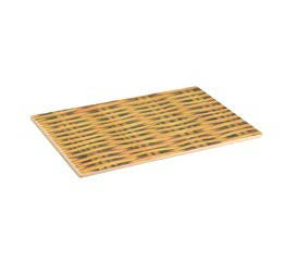 Dalebrook Wicker Print 1/4 Melamine Platter 265 x 162mm