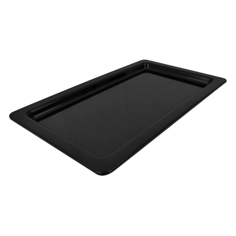 Dalebrook Melamine 1/1 Size Gastronorm Serving Display Shallow Tray 1.8 Ltr BLACK