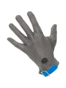 meshFlex® STANDARD Metal mesh gloves 5 Fingers without cuff (Stainless steel ring mesh)