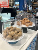 Talon Cake Stand Blue 284mm Complete Including Clear Cover (Dalebrook Melamine)