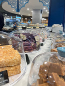 Talon Cake Stand Blue 284mm Complete Including Clear Cover (Dalebrook Melamine)