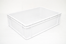 Solid Stackable Container 600mm x 400mm x 175mm deep (WHITE/RED/BLUE)