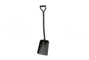 One Piece shovel 270 x 340 x1120 mm, short handle (BLACK/RED/BLUE/GREEN/BROWN)
