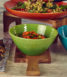 Melamine Casablanca Bowl 245mm x 100mm 2.6L GREEN