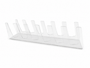 Pizza/Naan Bread Clear Acrylic Holder Clear 477x 120mm