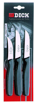 Kitchen Knife Set (3 Pieces) Black F Dick