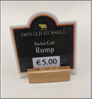 Bamboo Ticket Holder (Pack of 10)